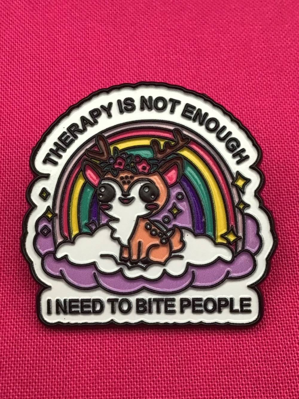 Therapy 2 Enamel Pin